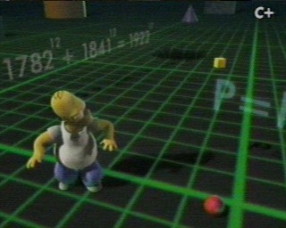 Homer breaks the Twilight Zone